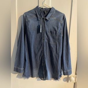 Men’s NWT Buffalo Denim Longsleeve ( Large )